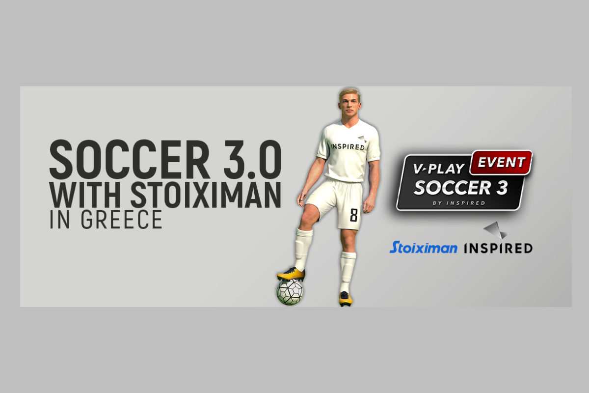 Inspired Launches V-Play Soccer 3.0 with Kaizen Gaming for the Greek Market