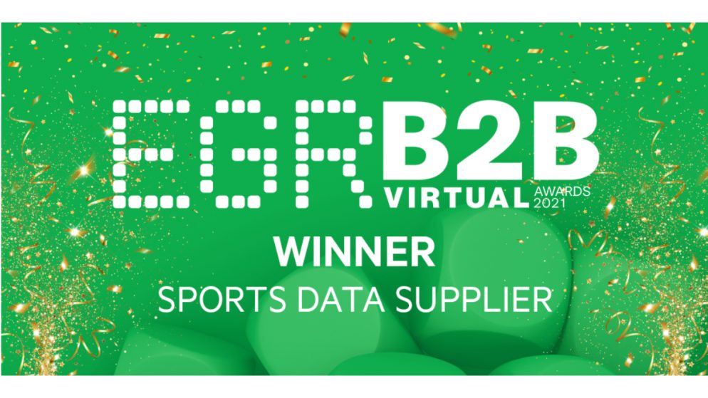 EveryMatrix named Sports Data Supplier of the Year at EGR B2B Awards 2021