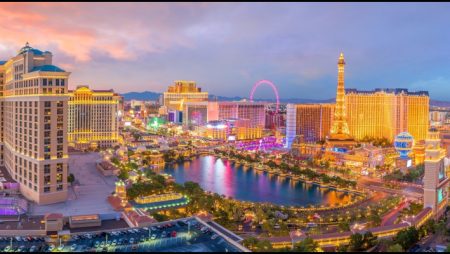 Las Vegas posts encouraging May visitation figures