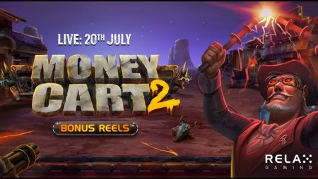 Relax Gaming Limited launches new Money Cart 2 Bonus Reels video slot