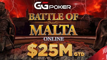 Battle of Malta goes online with GGPoker featuring $25 million in guaranteed prize money