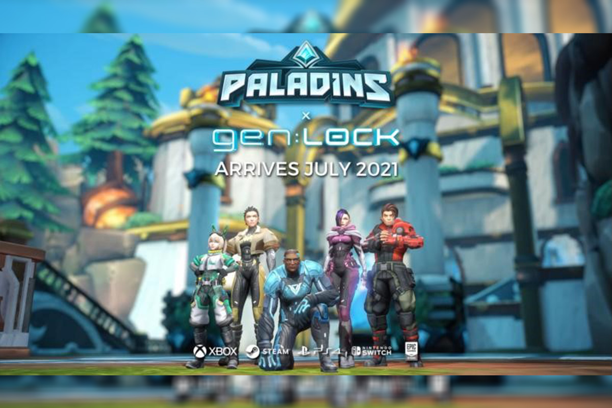 New Champion Rei and gen:LOCK Crossover Now Live in Paladins