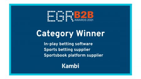 Kambi named world’s leading sportsbook by peers at industry awards