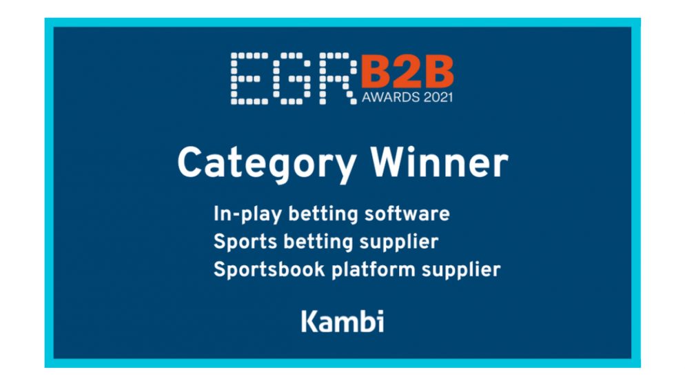 Kambi named world’s leading sportsbook by peers at industry awards