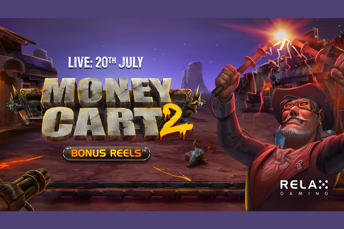 Relax Gaming releases UK exclusive Money Cart 2 Bonus Reels