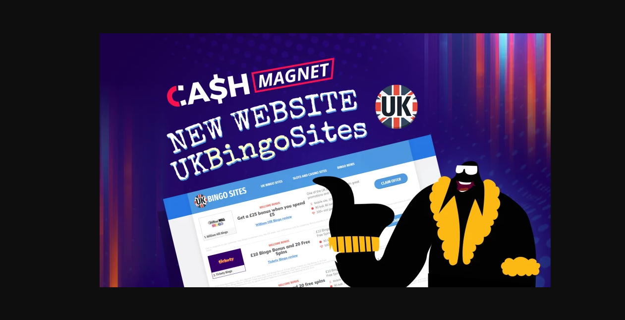 CashMagnet Ltd Expands its Offering by Acquiring UKBingosites.co.uk