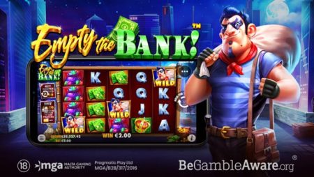 Pragmatic Play unleashes new crime-inspired video slot: Empty the Bank!