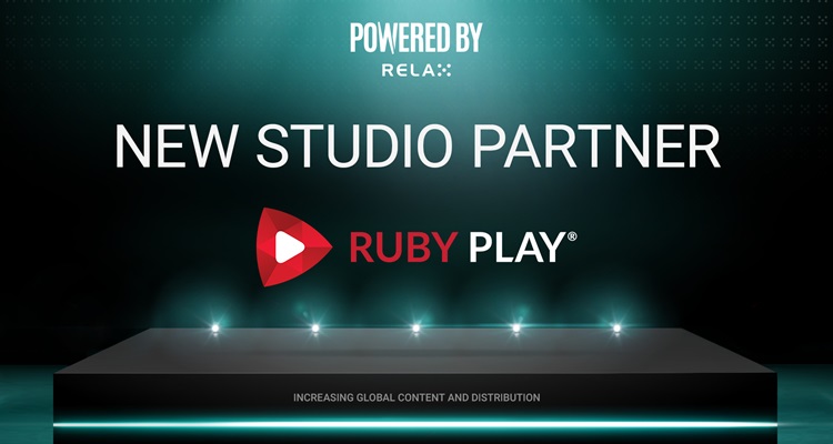 Relax Gaming reveals latest Powered By partner; agrees new online slots integration deal with RubyPlay