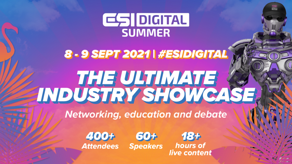 ESPORTS INSIDER ANNOUNCES THE RETURN OF ESI DIGITAL SUMMER AND START-UP INVESTMENT COMPETITION, THE CLUTCH