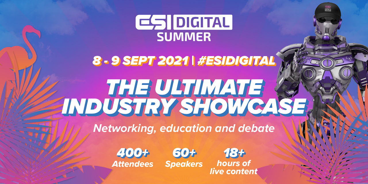 ESPORTS INSIDER ANNOUNCES THE RETURN OF ESI DIGITAL SUMMER AND START-UP INVESTMENT COMPETITION, THE CLUTCH