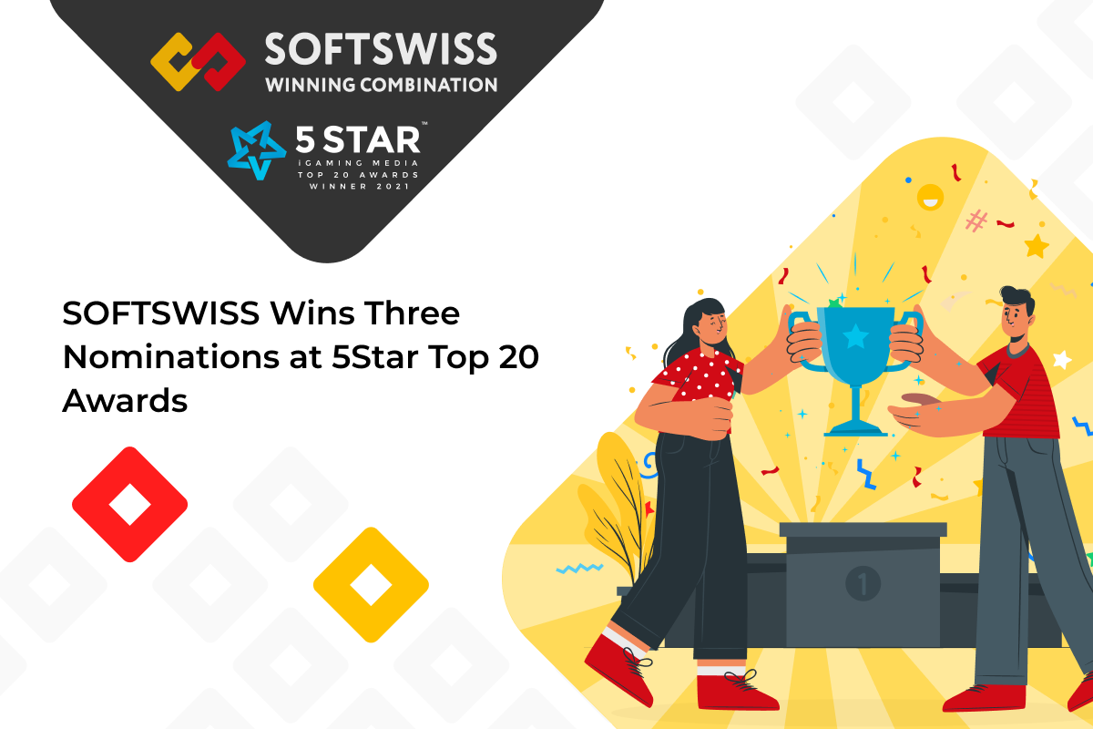 SOFTSWISS Wins Three Nominations at 5STAR Top 20 Awards