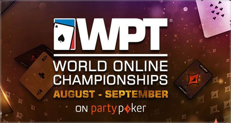 WPT World Online Championships begin at partypoker