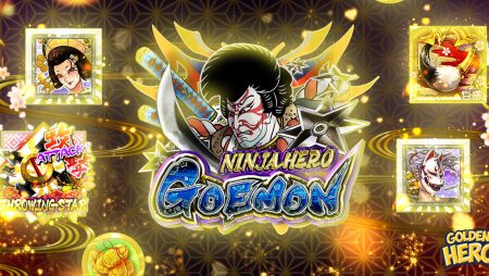 Golden Hero releases the first game, Ninja Hero Goemon, in cooperation with Racjin