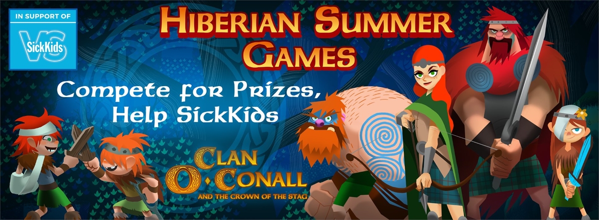 HitGrab X SickKids bring home gold from the inaugural Hibernian Summer Games!