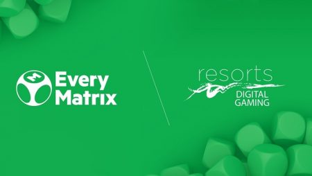 Resorts Digital Gaming to launch EveryMatrix iGaming casino content in the U.S. starting in New Jersey