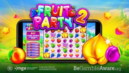 Pragmatic Play launches sequel to popular Fruit Party online slot