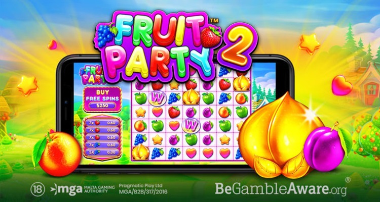 Pragmatic Play launches sequel to popular Fruit Party online slot
