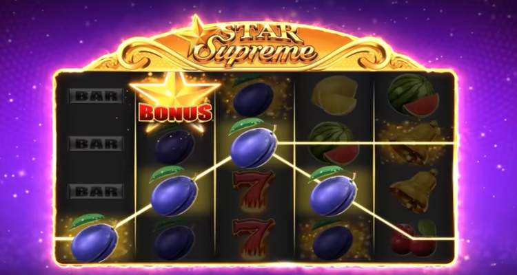 Greentube introduces new stellar online slot game Star Supreme