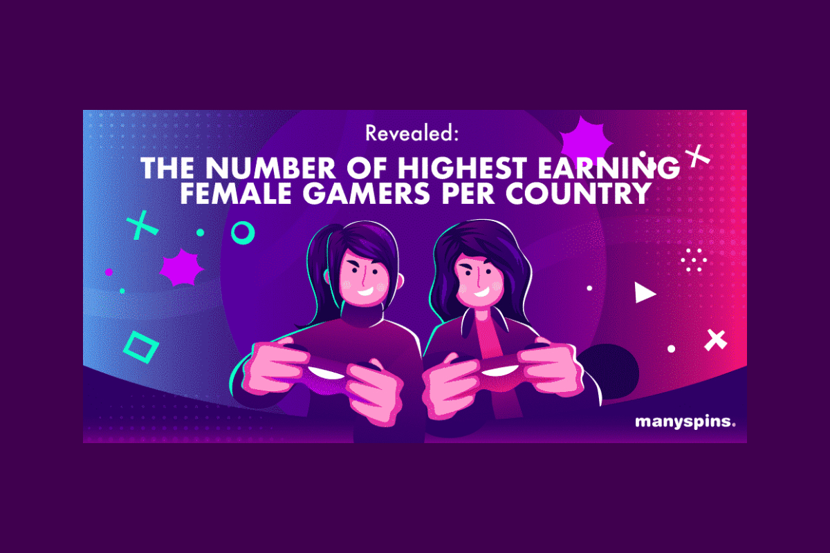 Ranked: The Highest Earning Female Gamers Per Country!