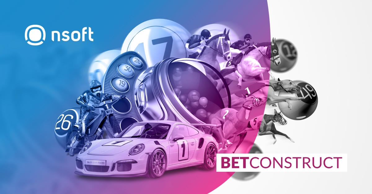 BetConstruct to offer NSoft’s virtual games portfolio