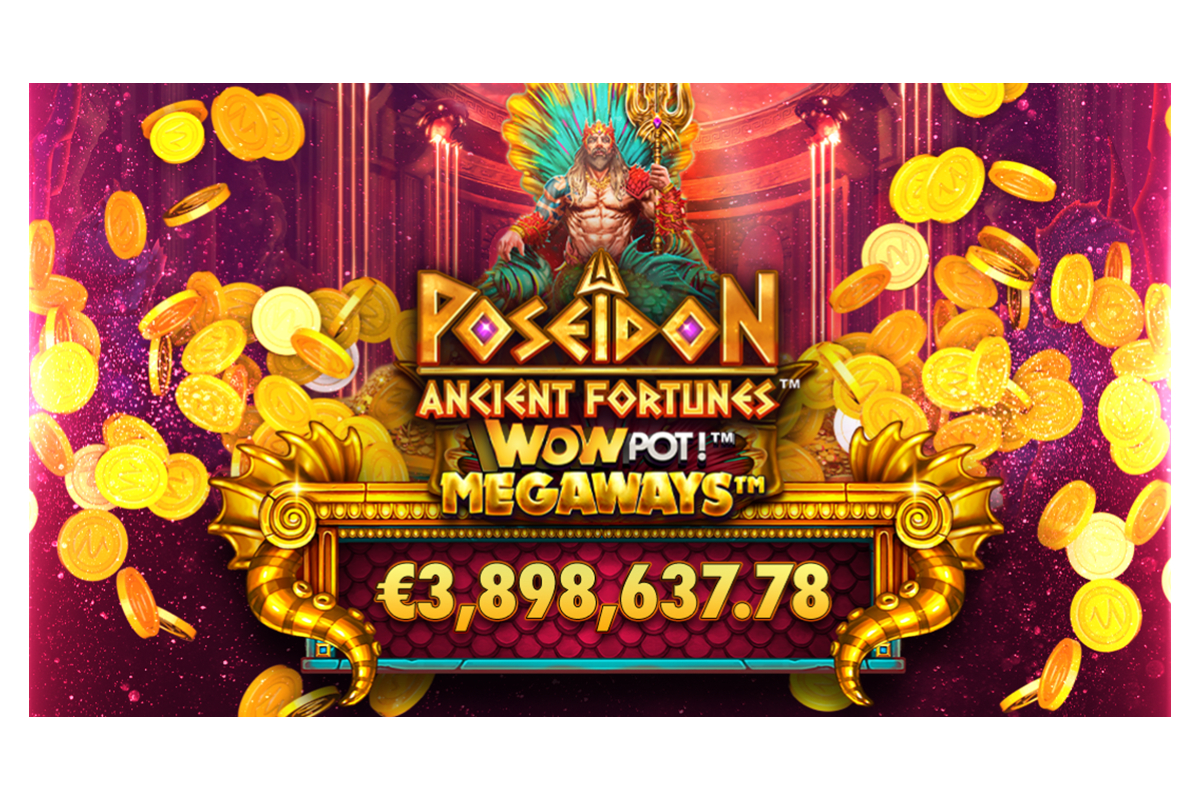 Microgaming’s Ancient Fortunes™: Poseidon WowPot Megaways™ hit for €3.8 million just days after launch