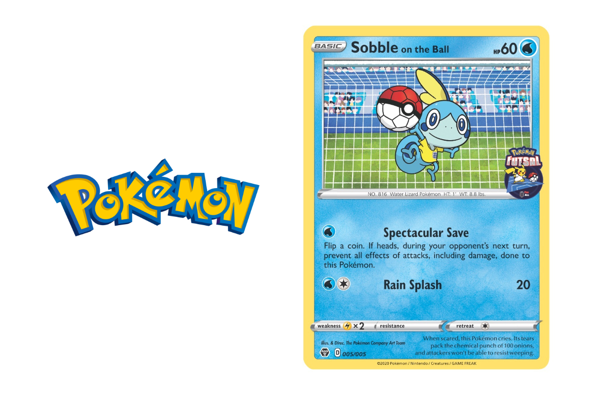 GAME REVEALS LAUNCH OF FOURTH AND FINAL FUTSAL CARD IN POKÉMON GLOBAL EXCLUSIVE