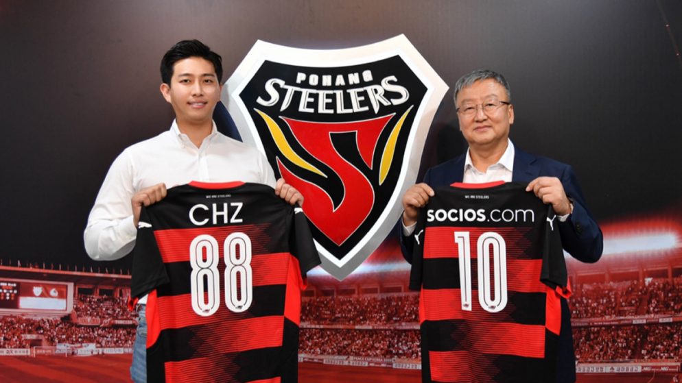 Pohang Steelers Partners with Chiliz