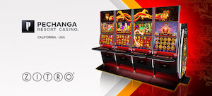 Zitro installs in California casino