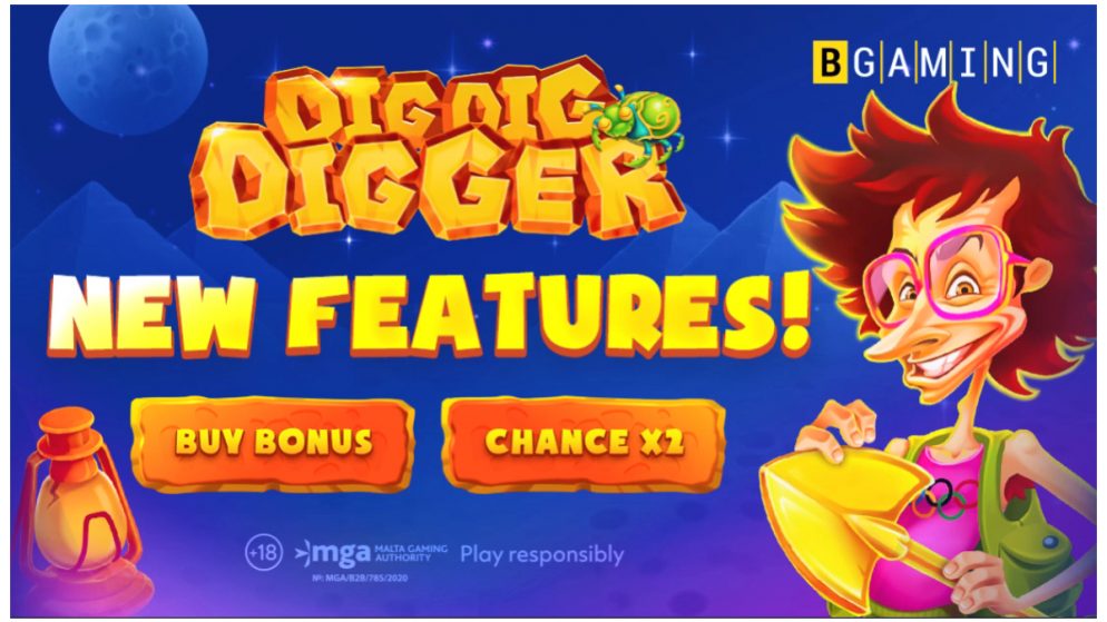 BGaming upgraded Dig Dig Digger slot with new features!