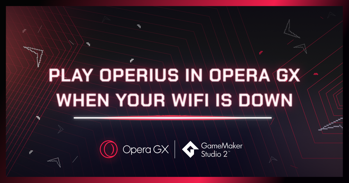 Opera GX blasts off with Operius, the new arcade space shooter to play in the browser when your WiFi is gone