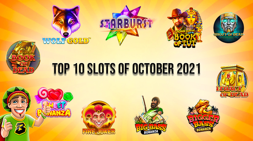 Top 10 Most Popular Slots of October 2021