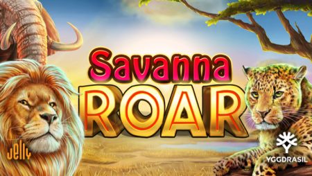 Yggdrasil releases new online slot Savana Roar; first title from YG Master partner, Jelly