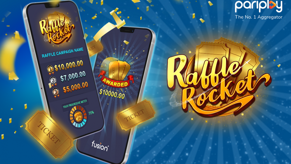 Pariplay launches new engagement tool Raffle Rocket