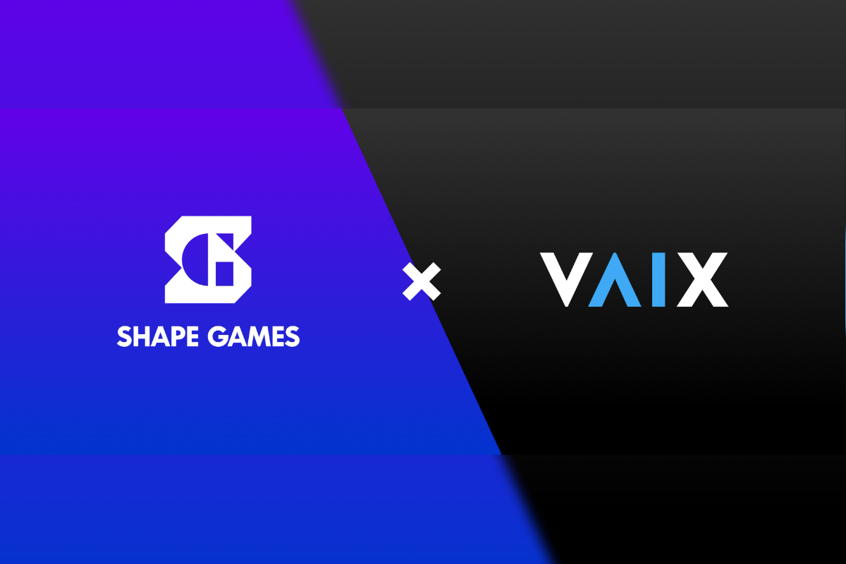 SHAPE GAMES PARTNERS WITH VAIX TO INTEGRATE INNOVATIVE CUSTOMER ENGAGEMENT FRONT END WITH AI DRIVEN DATA PLATFORM FOR OPERATORS