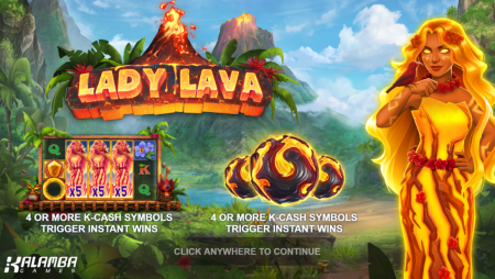 Explosive wins await players in Kalamba Games’ Lady Lava