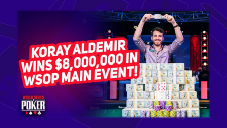 WSOP Main Event 2021 ends with Koray Aldemir earning the $8m title win