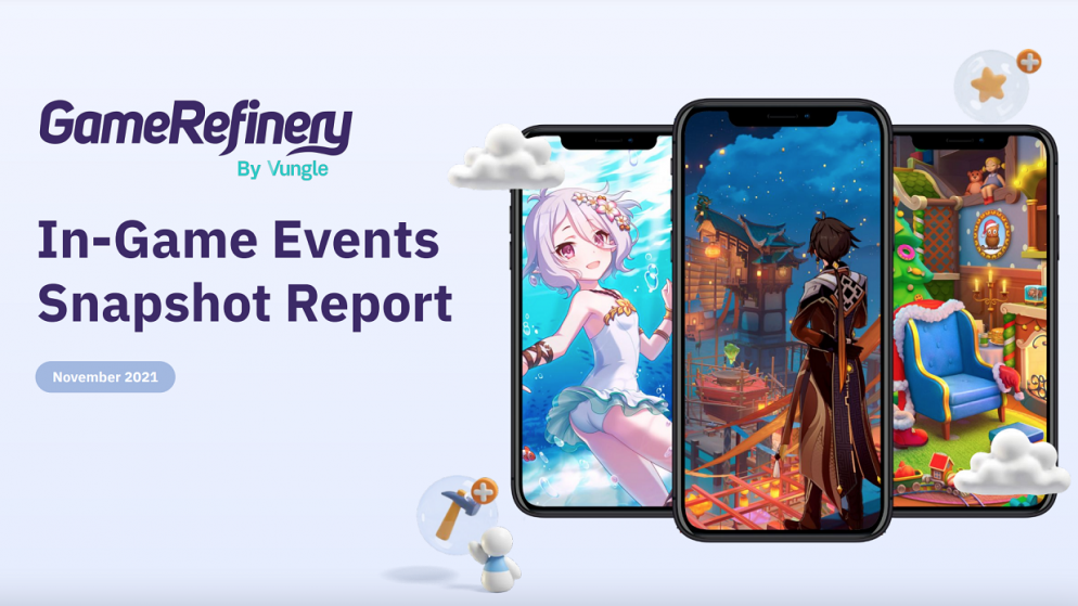 In-Game Event Report: 90% of the top-grossing 100 mobile games use seasonal events