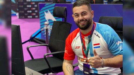 LUXEMBOURG ESPORTS FEDERATION FIRST OUTSTANDING PARTICIPATION OF A LUXEMBOURG ATHLETE IN THE IESF WORLD CHAMPIONSHIPS