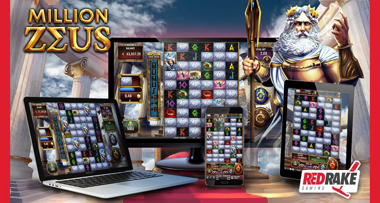 Red Rake Gaming wraps up 2021 with new “1 million ways to win” video slot: Million Zeus