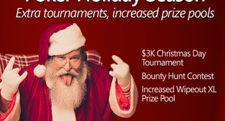 Everygame Poker starts Christmas Day Poker Event Satellites plus upgraded tournaments this week