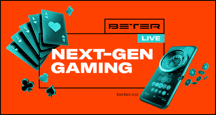 Beter Live real-time online casino service debuts its first selection of games