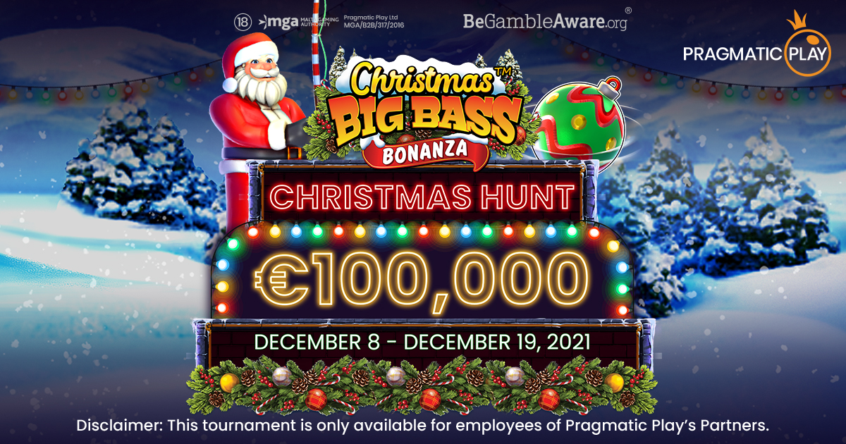 PRAGMATIC PLAY IS MAKING IT A VERY MERRY CHRISTMAS WITH €100,000 GIVEAWAY TO OPERATORS