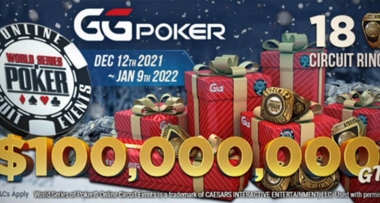 WSOP Winter Online Poker Circuit set to begin December 12 at GGPoker