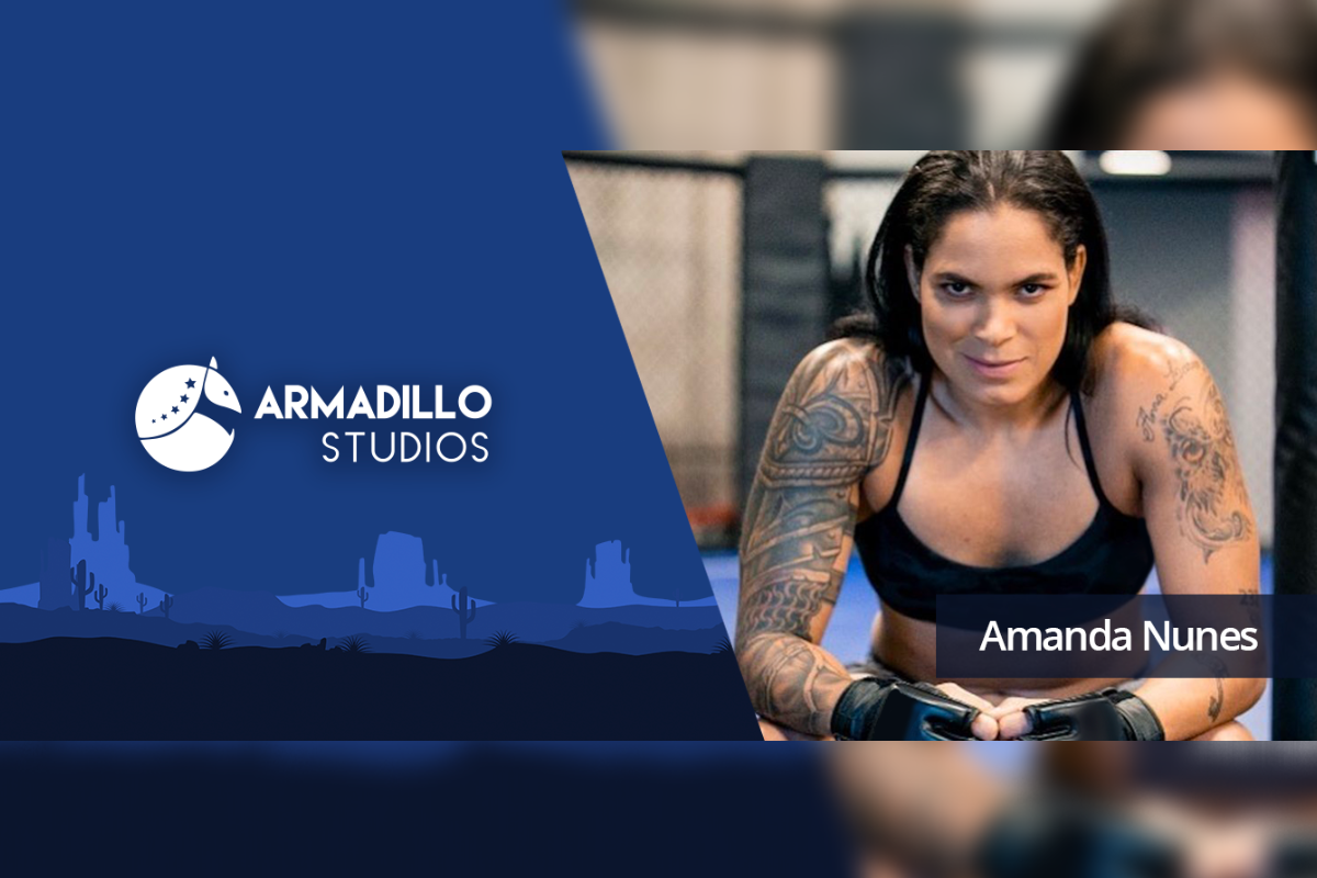 Armadillo Studios and Amanda Nunes enter new branded games partnership