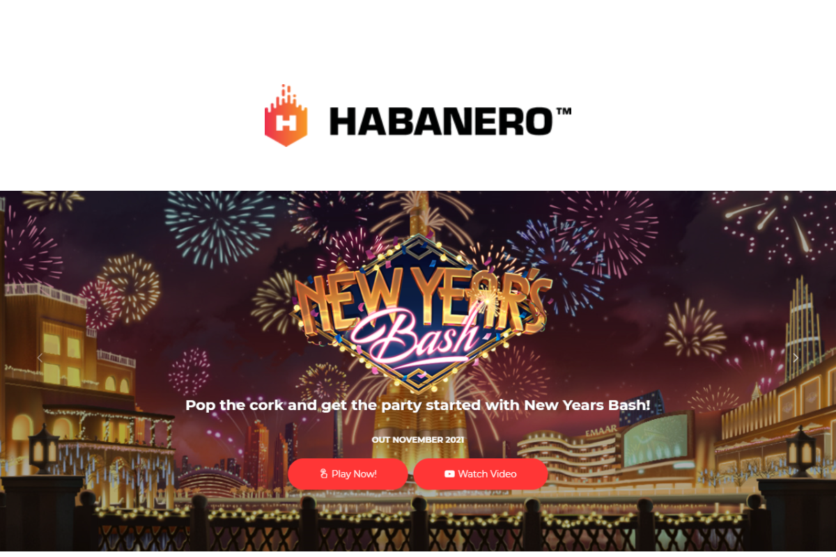 Habanero invites players to end of year party with New Year’s Bash