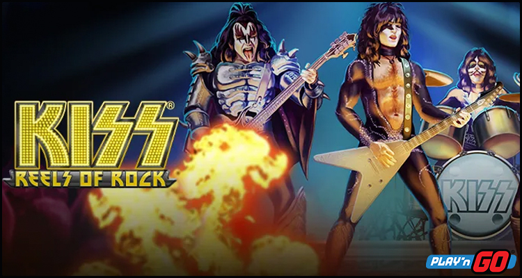 Play‘n GO gets rocking with its new Kiss: Reels of Rock video slot
