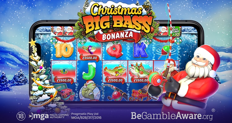 Santa takes over fishing duties in new online slot Christmas Big Bass Bonanza from partners Reel Kingdom and Pragmatic Play