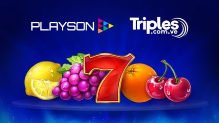 Playson bolsters presence in Latin American region via new partnership deal with Venezuelan online casino operator Triples