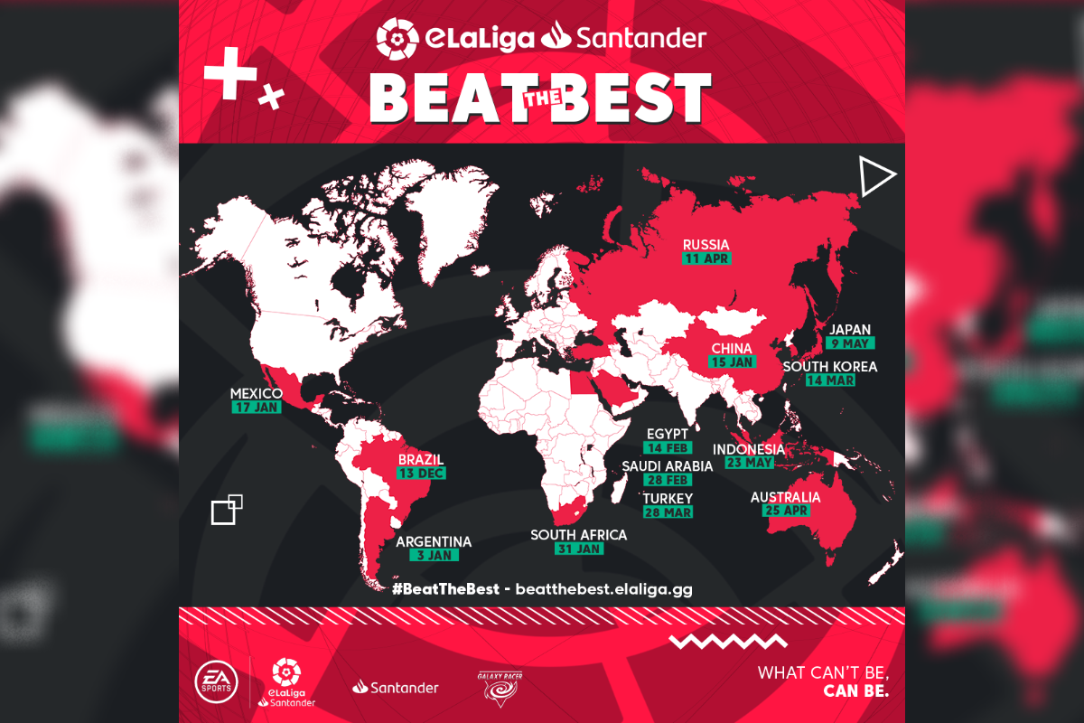 Galaxy Racer partners with eLaLiga Santander for “Beat the Best” international FIFA22 tournament series