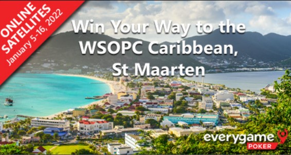Everygame Poker to host $1 satellites for upcoming $200K WSOPC Caribbean